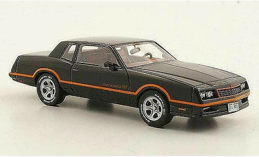 Chevrolet Monte Carlo SS 1/43 Neo noire 1986 miniature