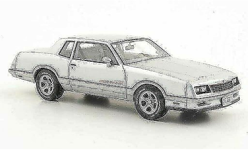 Chevrolet Monte Carlo special edition 1/43 American Excellence SS grise limit&Atilde;&copy;e Auflage 500 1986 miniature