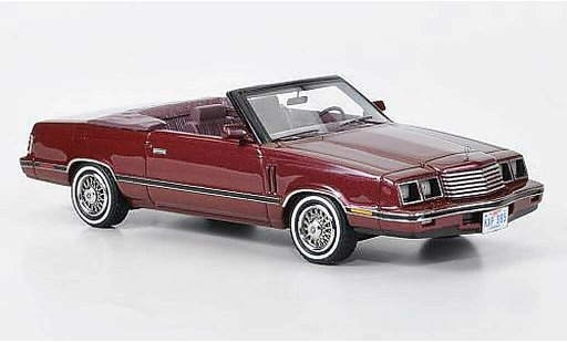 Dodge 600 Cabriolet 1/43 Neo rouge 1984 miniature