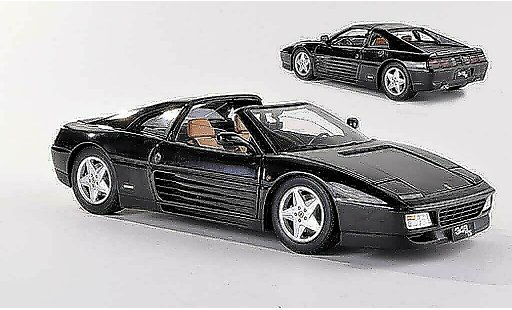 Ferrari 348 TS 1/18 Hot Wheels Elite noire (Elite) miniature