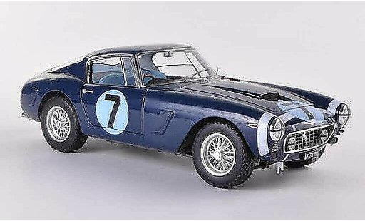 Ferrari 250 GT 1961 1/18 Hot Wheels Elite SWB No.7 RAC Tourist Trophy Goodwood (Elite) miniature