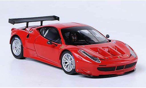 Ferrari 458 Italia GT2 1/43 Hot Wheels Elite Presentationsfahrzeug rouge (Elite) miniature