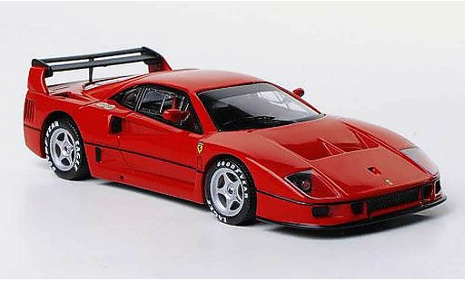 Ferrari F40 Test Car 1/43 Hot Wheels Elite Competizione Presentationsfahrzeug rouge miniature
