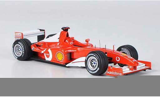 Ferrari F1 F2002 1/43 Hot Wheels Elite No.1 M.Schumacher GP Frankreich (Elite) miniature