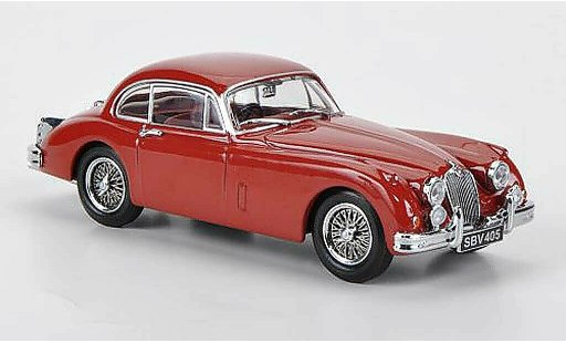 Jaguar XK 150 1/43 Oxford FHC rouge miniature