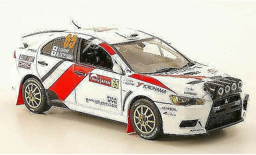 Mitsubishi Lancer Evolution X 1/43 Vitesse No.65 Rally Japan 2010 miniature