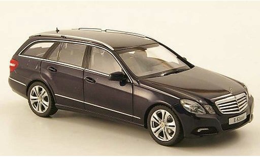Mercedes Classe E T-Modell 1/43 Schuco (S212) bleu 2009 miniature