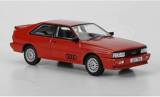 Audi Quattro coupe 1/43 Corgi rouge 'Ashes to Ashes' RHD miniature