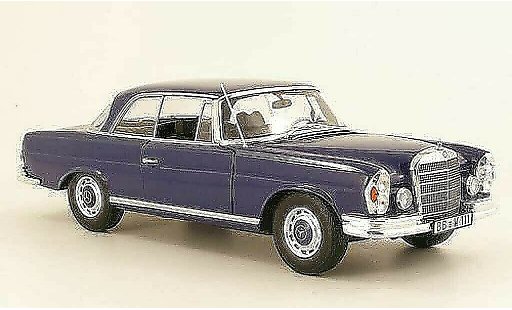 Mercedes 280 1969 1/18 Norev SE Coupe (W111) bleu miniature