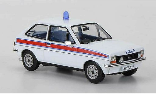 Ford Fiesta MKI 1/43 Vanguards 1.3 GL Hertfordshire Police (GB) miniature