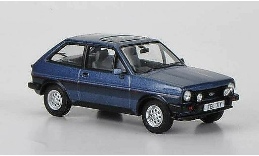 Ford Fiesta MKI 1/43 Vanguards XR2 bleu miniature