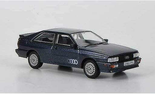 Audi Quattro turbo 20v 1/43 Vanguards MkII grisebleu RHD 1990 miniature