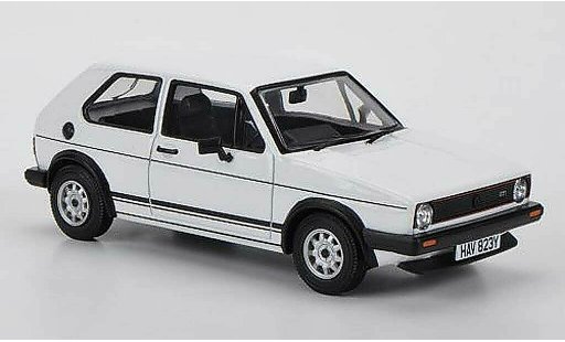 Volkswagen Golf GTI 1/43 Vanguards blanche RHD miniature