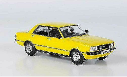 Ford Cortina S 1/43 Vanguards MkIV 2.0S jaune miniature