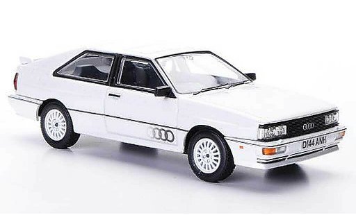 Audi Quattro coupe 1/43 Vanguards MkII blanche RHD 1987 miniature