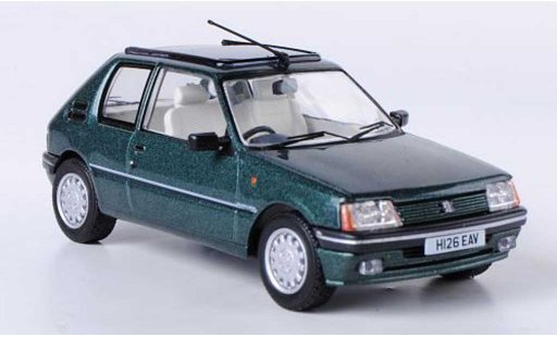 Peugeot 205 Roland Garros 1/43 Vanguards grise verte RHD miniature