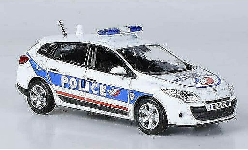 Renault Megane Estate 1/43 Norev Police Nationale 2009 miniature