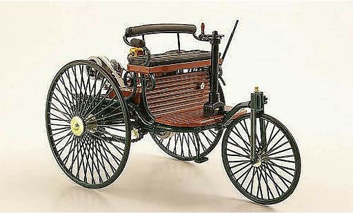 Mercedes Patent Base 1/18 Norev Benz Motorwagen verte miniature