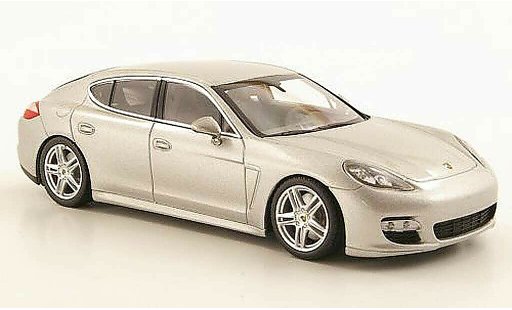 Porsche Panamera Turbo 1/43 Minichamps grise 2010 miniature