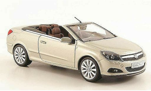 Opel Astra Twin Top 1/43 Minichamps H grisebeige miniature