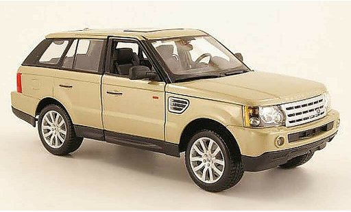 Range Rover Sport Base 1/18 Burago beige miniature