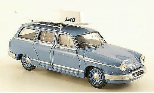 Panhard PL 17 Break 1/43 Eligor bleu avec Boot miniature