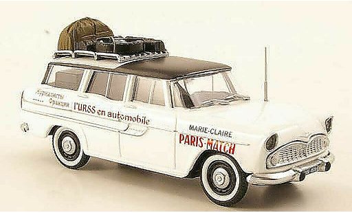 Simca Vedette Marly 1/43 Eligor Raid US - Paris Match miniature