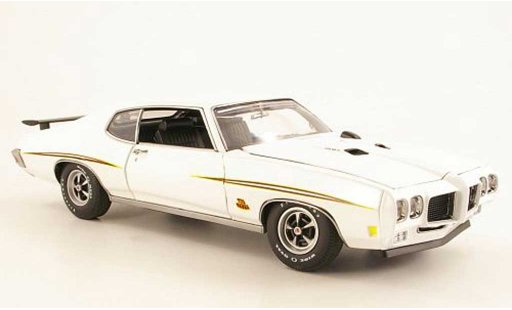 Pontiac GTO The Judge 1/18 GMP blanche Presentationsfahrzeug 1970 miniature