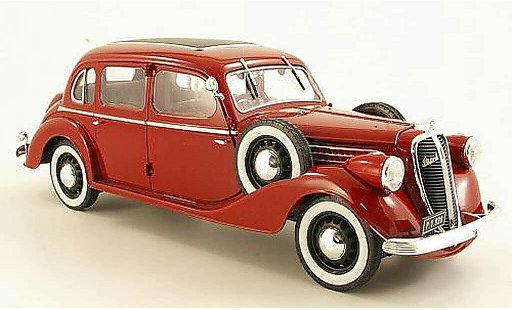 Skoda Superb 1938 1/18 Abrex 913 rouge miniature
