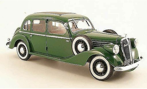 Skoda Superb 1938 1/18 Abrex 913 verte miniature