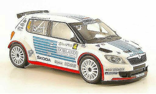 Skoda Fabia S2000 1/43 Abrex No.4 Kopecky/Stary Valasska Rallye 2011 miniature