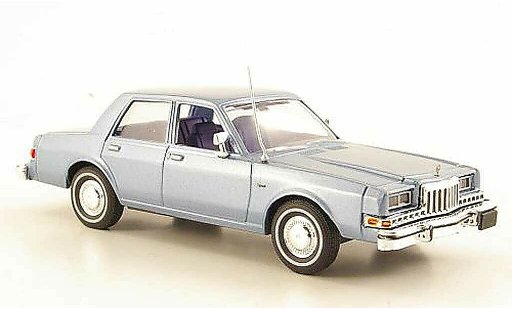 Dodge Diplomat Berline 1/43 First Response bleu 1985 miniature