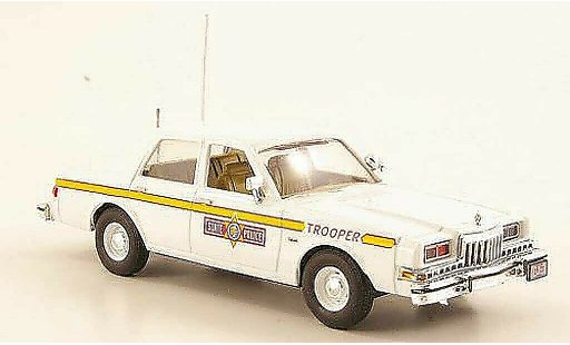 Dodge Diplomat police 1/43 First Response Illinois State 1985 miniature