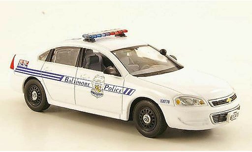 Chevrolet Impala police 1/43 First Response 2011 Baltimore Maryland miniature