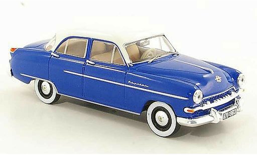 Opel Kapitan 1954 1/43 Starline bleu/blanche miniature
