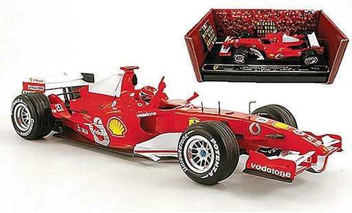 Ferrari F1 F2006 1/18 Hot Wheels Elite 248 No.5 M.Schumacher GP Italien 2006 miniature