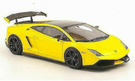 Lamborghini Gallardo LP570-4 1/43 Look Smart Super Trofeo Stradale jaune/noire miniature