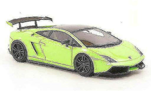 Lamborghini Gallardo LP570-4 1/43 Look Smart Super Trofeo Stradale verte/noire miniature