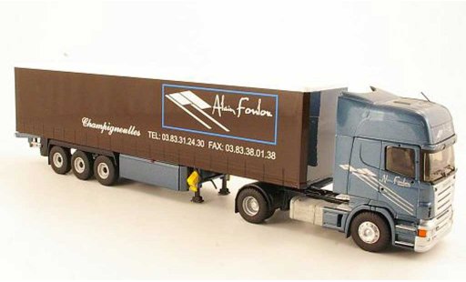 Scania Serie R Topline 1/43 Eligor Alain Foulon Gardinenplanen-SZ miniature