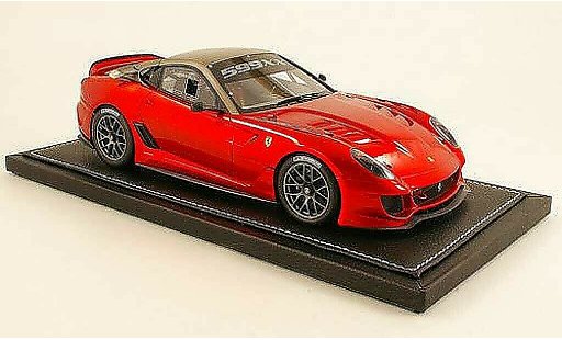 Ferrari 599 XX 1/18 BBR Models rouge/grise 2009 miniature