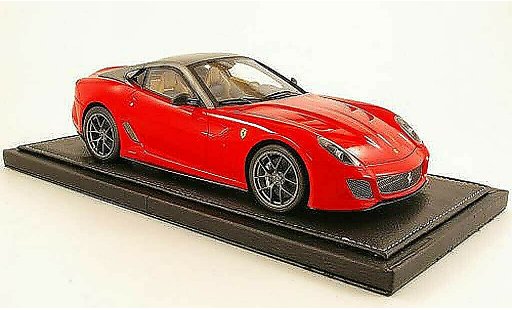 Ferrari 599 GTO 1/18 BBR Models rouge/grise miniature