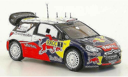 DS Automobiles DS3 WRC 2011 1/43 Spark No.1 S.Loeb / D.Elena Rally Spanien miniature