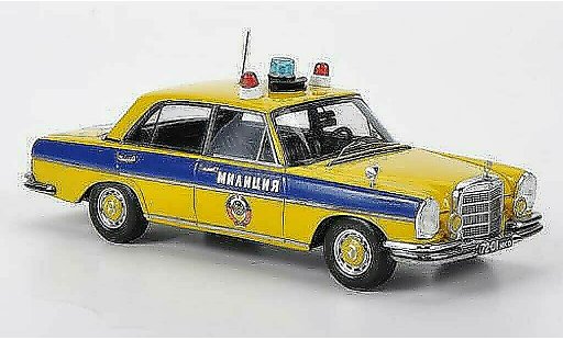 Mercedes 280 SE 1/43 DIP Models (W108) GAI - Milizija Mockba Police Moskau 1975 miniature
