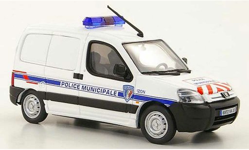 Peugeot Partner Base 1/43 Eligor fourgon Police Municipale d'Izon (F) Police miniature