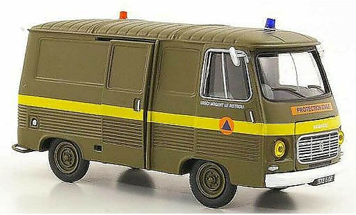 Peugeot J7 Base 1/43 Eligor Protection Civile - UIISC1 Nogent le rotrou miniature