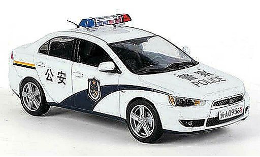 Mitsubishi Lancer EX 1/43 Vitesse China Police (GongAn) 2009 miniature
