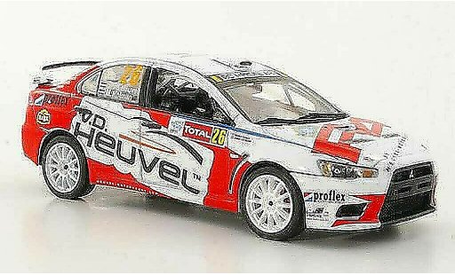 Mitsubishi Lancer Evolution IX 1/43 Vitesse R4 No.26 J.v.d.Heuvel / M.Kolman Rally Ypern 2011 miniature