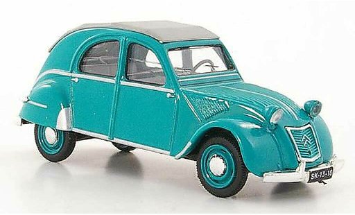 Citroen 2CV Berline 1/43 Vitesse Belgium verte 1956 miniature
