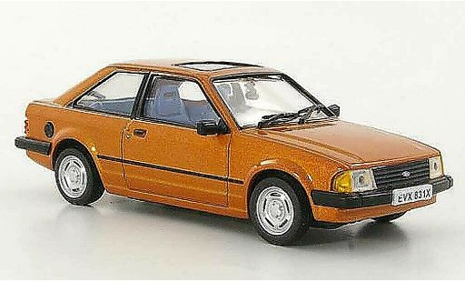 Ford Escort GL 1/43 Vitesse bronze RHD 1981 miniature