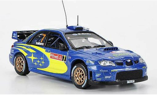 Subaru Impreza WRC 1/43 Vitesse 07 No.7 P.Solberg/P.Mills Portugal Rally 2007 miniature